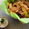 Resep Keripik Kulit Kentang Panggang, Pakai Parmesan 