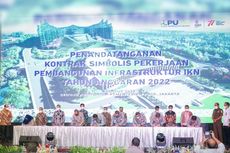 [POPULER PROPERTI] 19 Paket Kontrak Pekerjaan Infrastruktur IKN Rp 5,3 Triliun Diteken