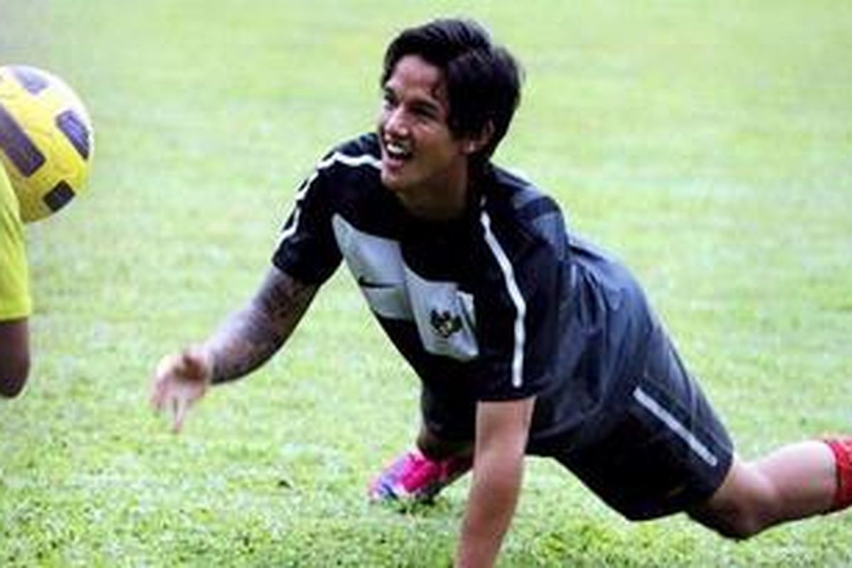 Irfan Bachdim, salah satu bintang lapangan timnas Indonesia