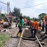 Jalur Kereta Api di Jalan Ronggowarsito Semarang Diperbaiki Selama 7 Hari, Pengendara Diminta Hati-hati