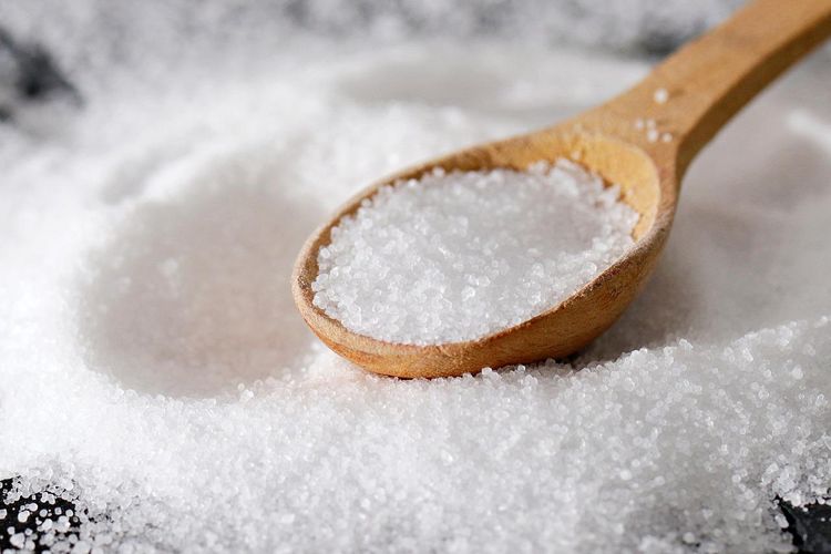 Ilustrasi garam dapur yang dapat digunakan sebagai pupuk