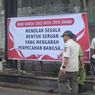 Pemkot Solo Turunkan 32 Spanduk Penolakan Aksi 