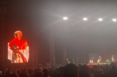 Pamit, DPR Kibarkan Bendera Merah Putih di Konser The Regime World Tour in Jakarta