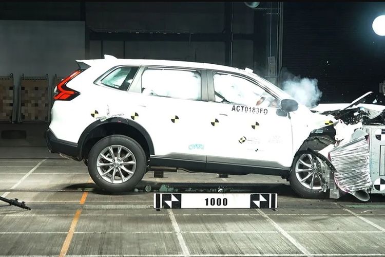 All New Honda CR-V raih lima bintang pada tes tabrak ASEAN NCAP