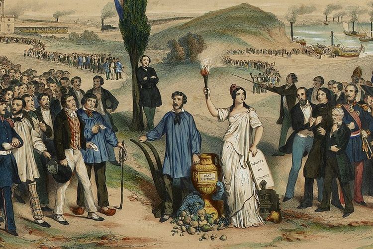 Pembentukan hak pilih laki-laki universal di Prancis pada tahun 1848 merupakan tonggak penting dalam sejarah demokrasi.
