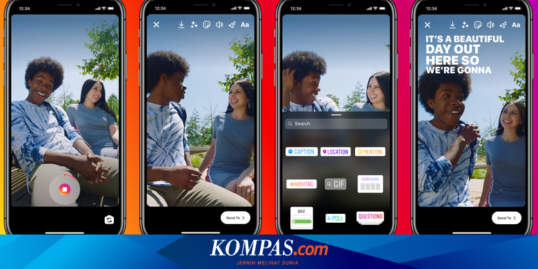 Instagram Stories Bisa Tampilkan Caption Otomatis