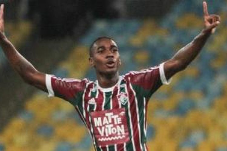 Gelandang Fluminense asal Brasil, Gerson.