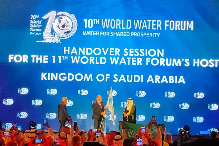 Penutupan World Water Forum ke-10 di Bali International Convention Centre, Jumat (24/5/2024).