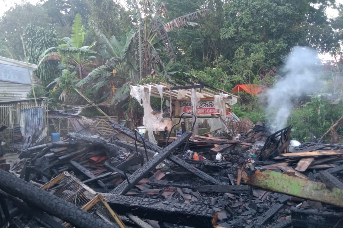 Rumah di Magelang Ludes Terbakar, Penghuni Terluka Parah