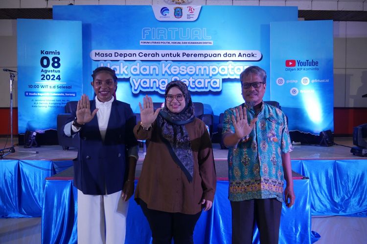 Lewat Firtual, Kemenkominfo Berupaya Perjuangankan Hak Perempuan dan Anak di Papua