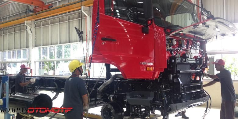Pabrik Perakitan UD Trucks Pertama di Indonesia