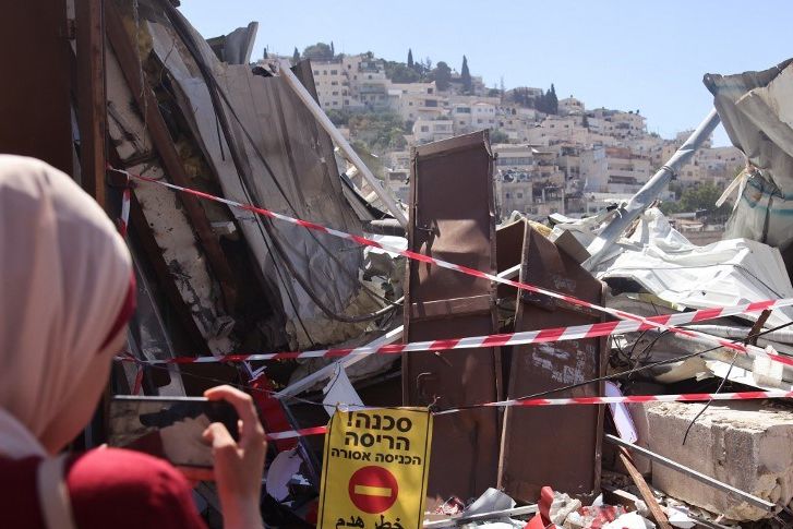 Pasukan Israel Mulai Bongkar Bangunan Warga Palestina di Lingkungan Yerusalem Timur