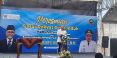 Resmikan Pasar Rakyat Cepu Induk, Zulhas: Kebutuhan Rakyat Jadi yang Utama