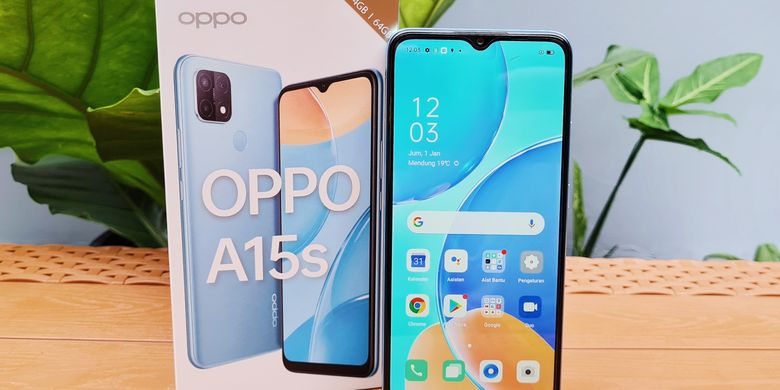 versi android oppo a15