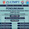 Pengumuman SBMPTN 2020 Dipercepat 14 Agustus, Simpan 12 Situs Web Cadangan Ini