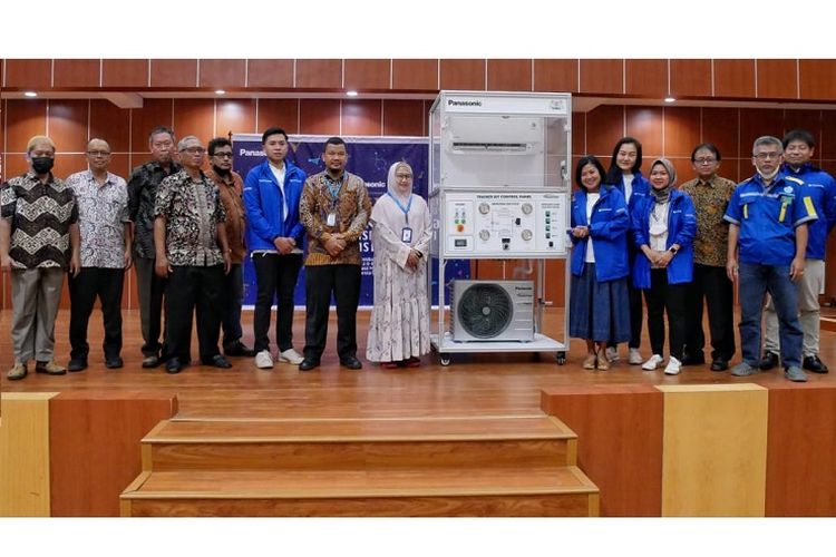 program Panasonic Goes to Campus di Politeknik Negeri Jakarta (PNJ), Kamis (27/10/2022) 
