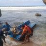 Kapal Tergulung Ombak, Seorang Nelayan Hilang di Pantai Nglolang Gunungkidul