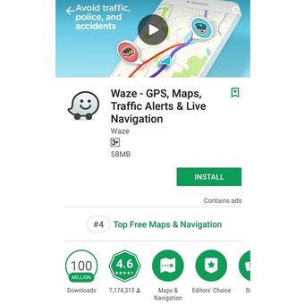 Aplikasi Waze