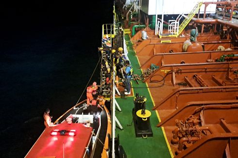 Awak Kapal Tanker Meninggal di Laut Pulau Gelasa, Tim SAR Dikerahkan