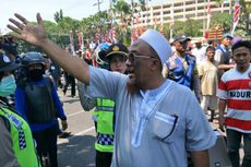 Ribut di Halaman Masjid, Massa Pendukung dan Penolak Ganti Presiden Diusir