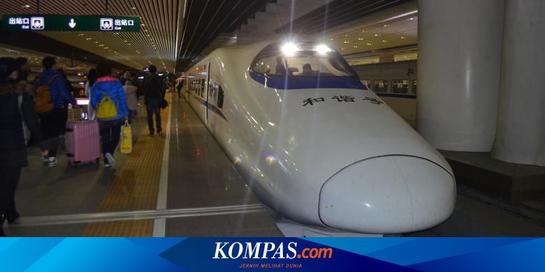 China Kembangkan Kereta Cepat Dengan Kecepatan 500 Kilometer Per Jam