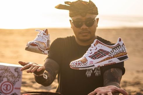 Harimau Bali, Graffiti, dan Batik Indonesia di Sepatu ASICS