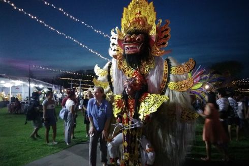 Meski Gunung Agung Bergejolak, Pesona Mandiri Nusa Dua Fiesta Dibuka Meriah