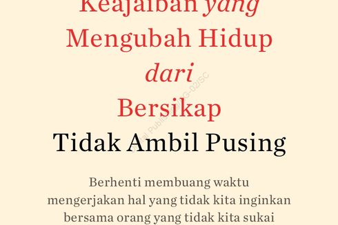 Tidak Ambil Pusing Bukan Tidak Peduli