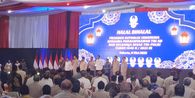 Momen Prabowo Minta AHY Pimpin Hymne Taruna, Minta Wiranto-Teddy Dampingi