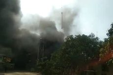 Gudang Tiner di Semarang Terbakar, Helikopter 