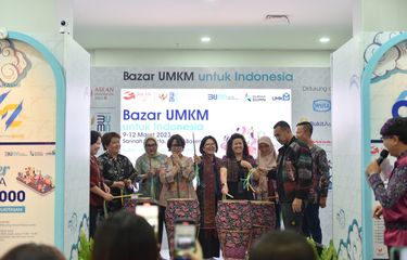 UMKM Binaan BUMN Mejeng di Sarinah