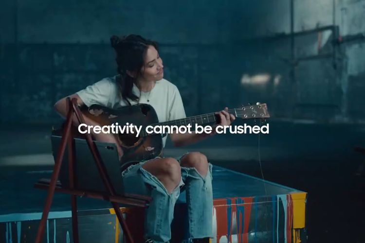 Samsung Sindir Iklan Apple iPad Pro: Kreativitas Tak Bisa Dihancurin