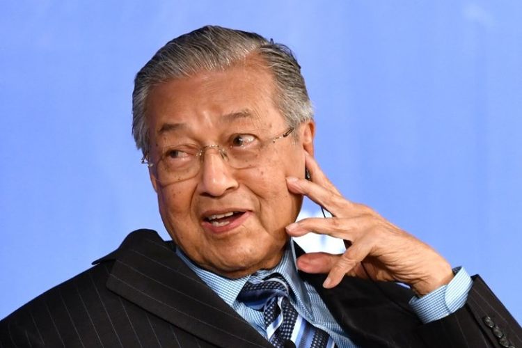 Perdana Menteri Malaysia Mahathir Mohamad. (AFP/Kazuhiro Nogi)
