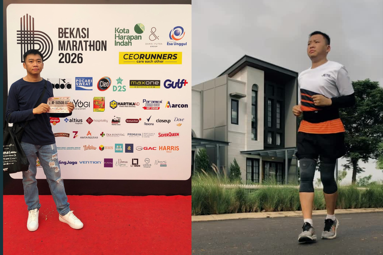 Kisah Ervin, Pasien Cuci Darah yang Berhasil Taklukkan Lari 5K
