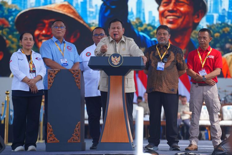 Prabowo Bela Ojol Kerja Keras tapi Duit Kena Potong 20 Persen: Enak Aje…