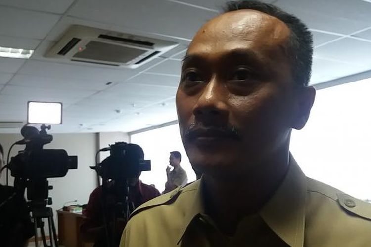 Direktur Jenderal Kependudukan dan Catatan Sipil Kementerian Dalam Negeri Zudan Arif Fakrulloh di Kantor Ditjen Dukcapil di Pasar Minggu, Jakarta Selatan, Senin (28/3/2016)