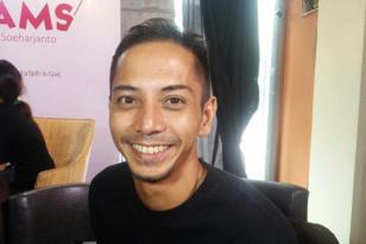 Fauzi Baadila hadir dalam jumpa pers film Dreams di Sere Manis Restaurant, Jalan H Agus Salim, Jakarta Pusat, Kamis (11/6/2015) sore.