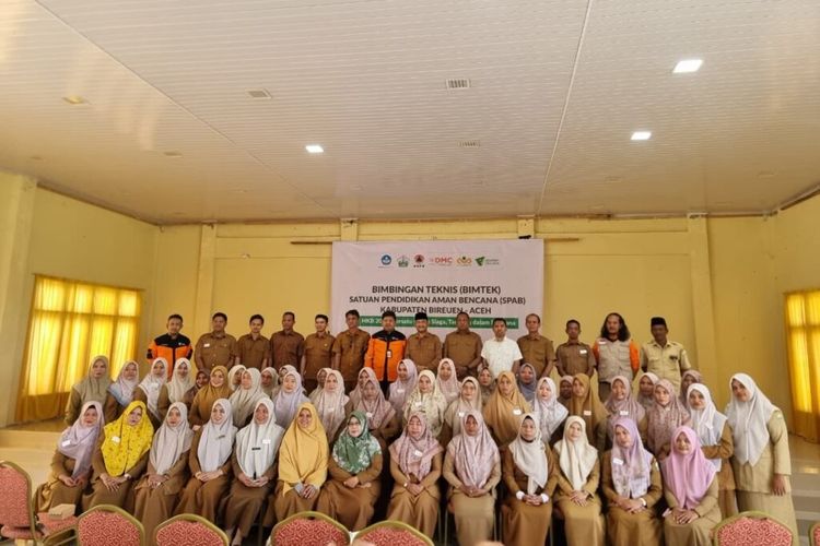 100 Guru di Bireuen Dibekali Kesiapsiagaan Bencana, Dompet Dhuafa Dorong Sekolah Aman