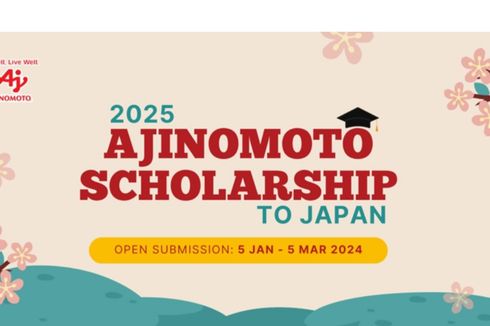 Beasiswa S2 Ajinomoto 2024 Kuliah Gratis ke Jepang, Tunjangan Rp 228 Juta