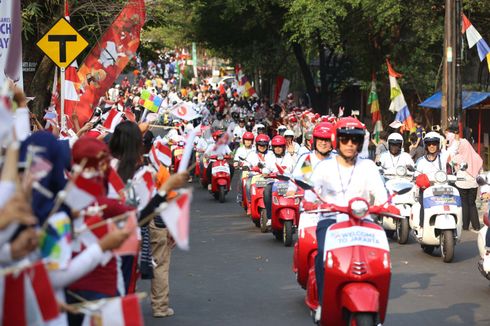 Pawai Obor Asian Games di Jakarta Utara, Jalan Yos Sudarso Akan Ditutup