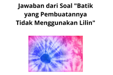 Jawaban dari Soal 