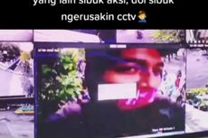 Video Viral Wajah Perusak CCTV Saat Demo di Surabaya, Pelaku Diburu Polisi