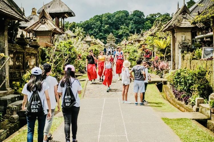 Ilustrasi wisata Bali