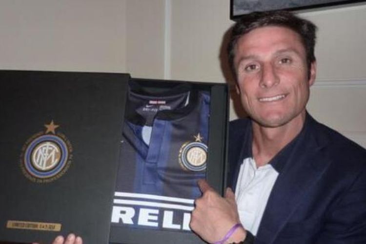 Wakil Presiden Inter Milan, Javier Zanetti.