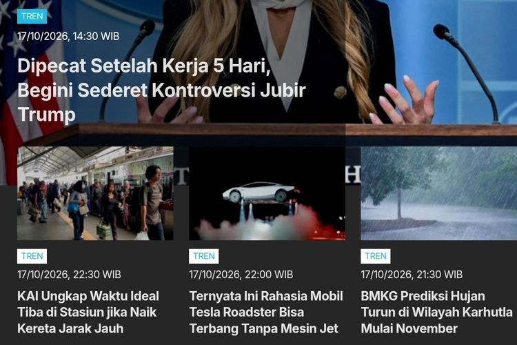 [POPULER TREN] Kontroversi Jubir Trump yang Dipecat Usai Kerja 5 Hari | Pesawat Putar Balik Setelah Terbang 8 Jam