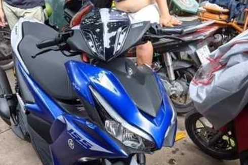 Penampakan Yamaha Aerox 155 Facelift Viral di Dunia Maya