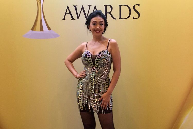 Penampilan Asri Welas dalam ajang Johnny Andrean Awards 2025, di Tangerang, Rabu (24/9/2025). 