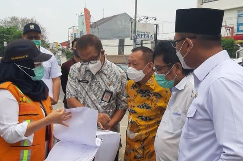 Terganjal Lahan, Konstruksi Flyover Sudirman Tahun 2022