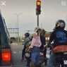 Viral Video Pengemis Pukul Pengendara Sepeda Motor di Perempatan Exit Tol Madiun, Sudah Berulang Kali Ganggu Pengguna Jalan
