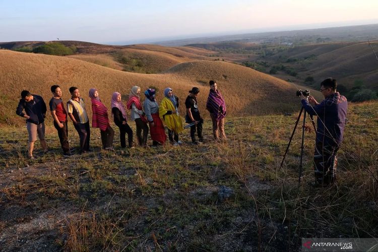 Bukit Lendongara di Sumba Barat Daya, Nusa Tenggara Timur